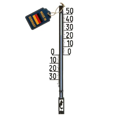 TFA Dostmann Außenthermometer 12.6003 analog schwarz