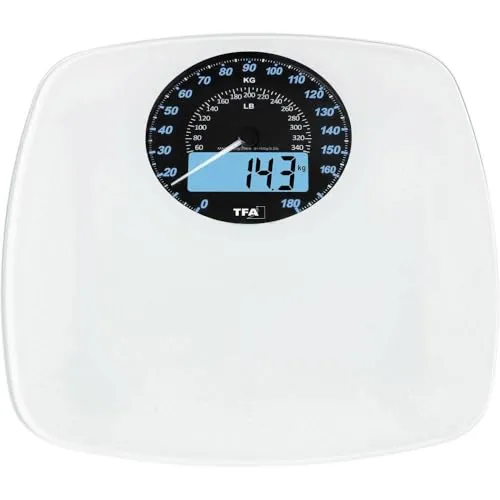 TFA Dostmann Swing 50.1003.02 Personenwaage weiß 180 kg