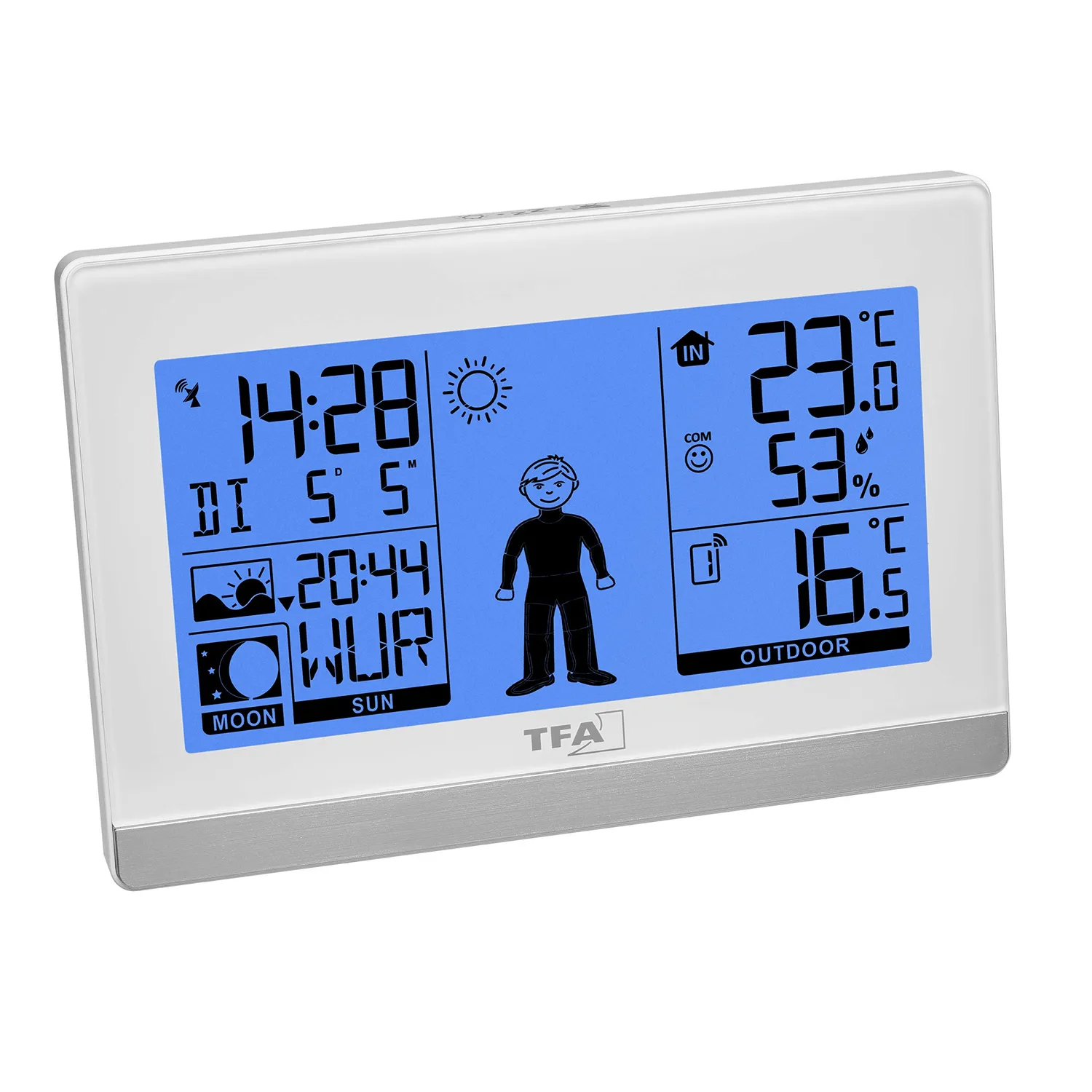 TFA Dostmann Weather Boy 35.1159.02 Wetterstation weiß