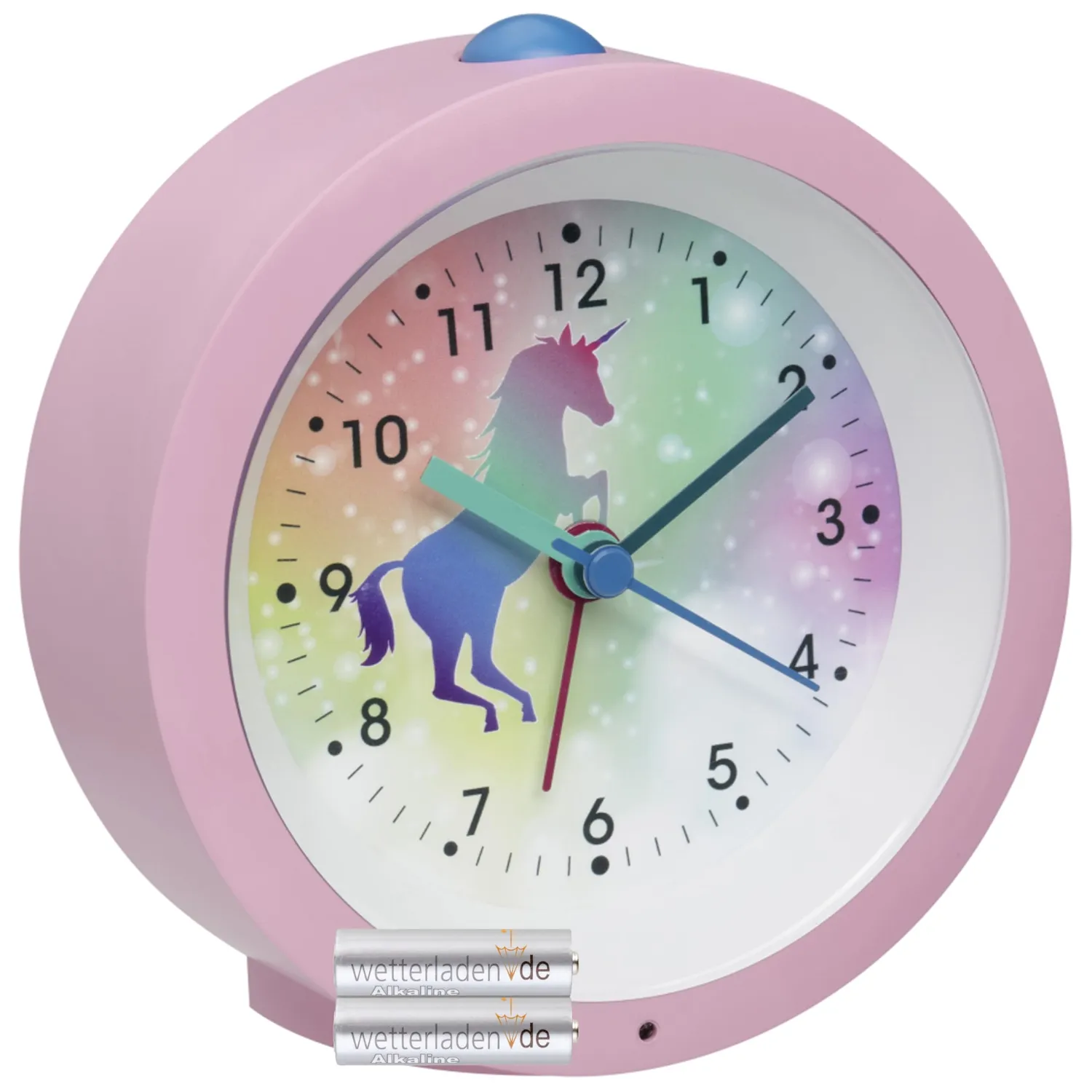 TFA Dostmann 60.1033.06 Kinderwecker Rakete blau lautlos