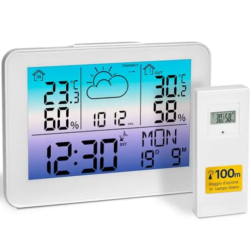 TFA Dostmann Meteo Sky 35.1175 Funk-Wetterstation weiß
