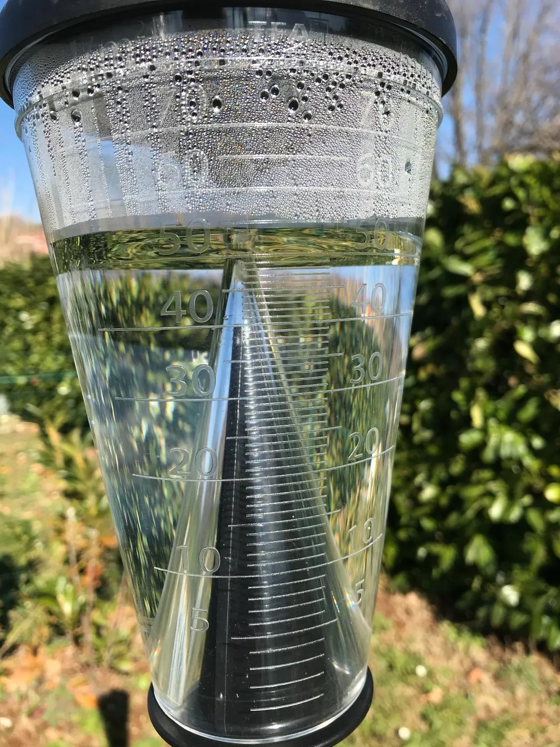 TFA Dostmann 47.1008 Regenmesser Schwarz bis 70 l