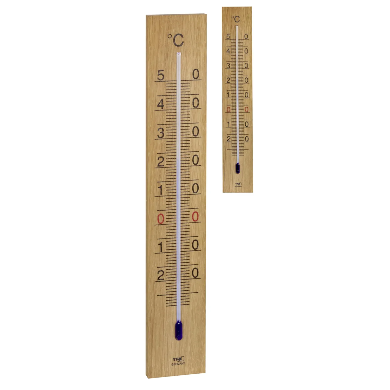 TFA Dostmann 12.1059.01 Thermometer Eiche 1 Stück analog