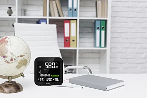 Technoline WL1025 CO2-Messgerät Monitor Akku