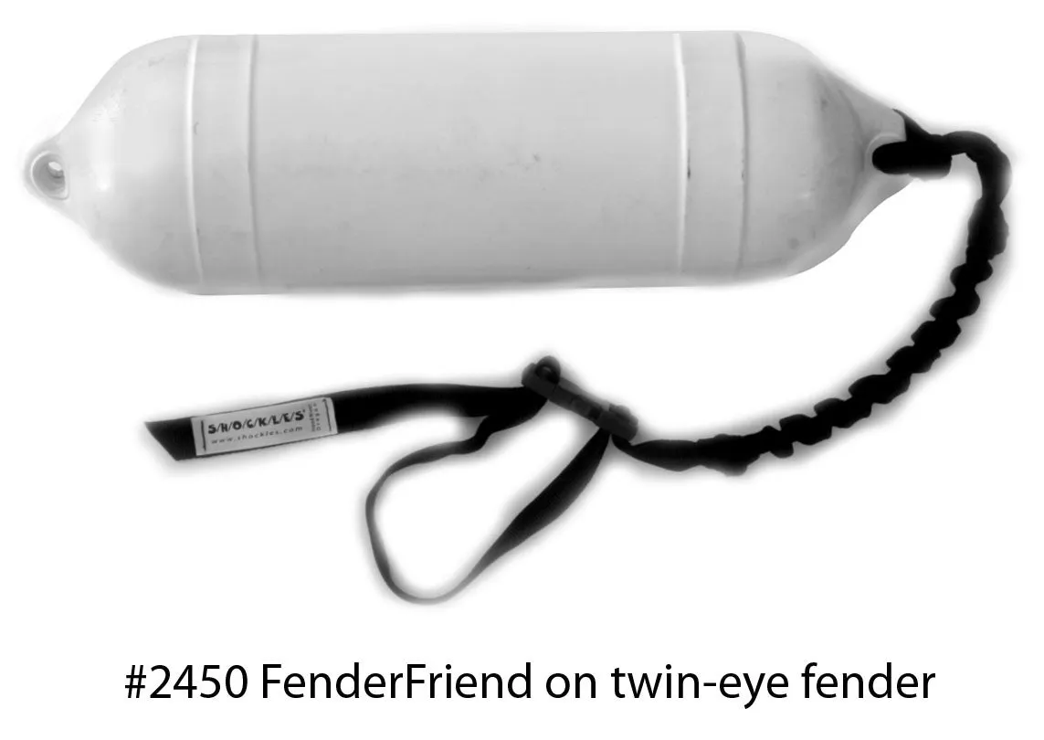 Davis FenderFriend 2450 Fenderhalter Twin-Eye schwarz