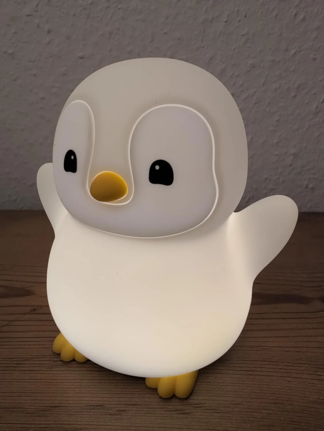 TFA Dostmann 43.2043 Nachtlicht Pinguin grau