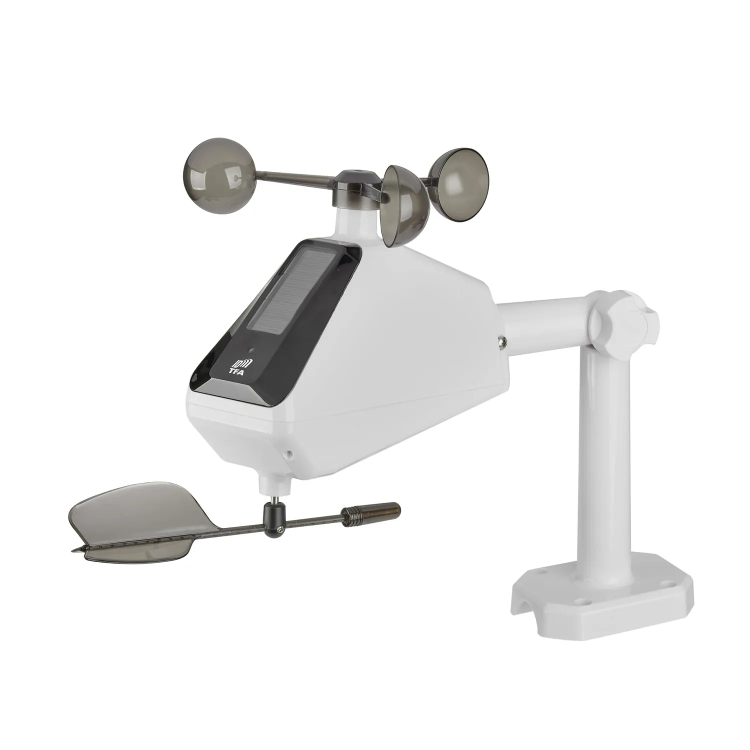 TFA Dostmann TFA-ID ID-A2 30.3904 Windmesser weiß Solar
