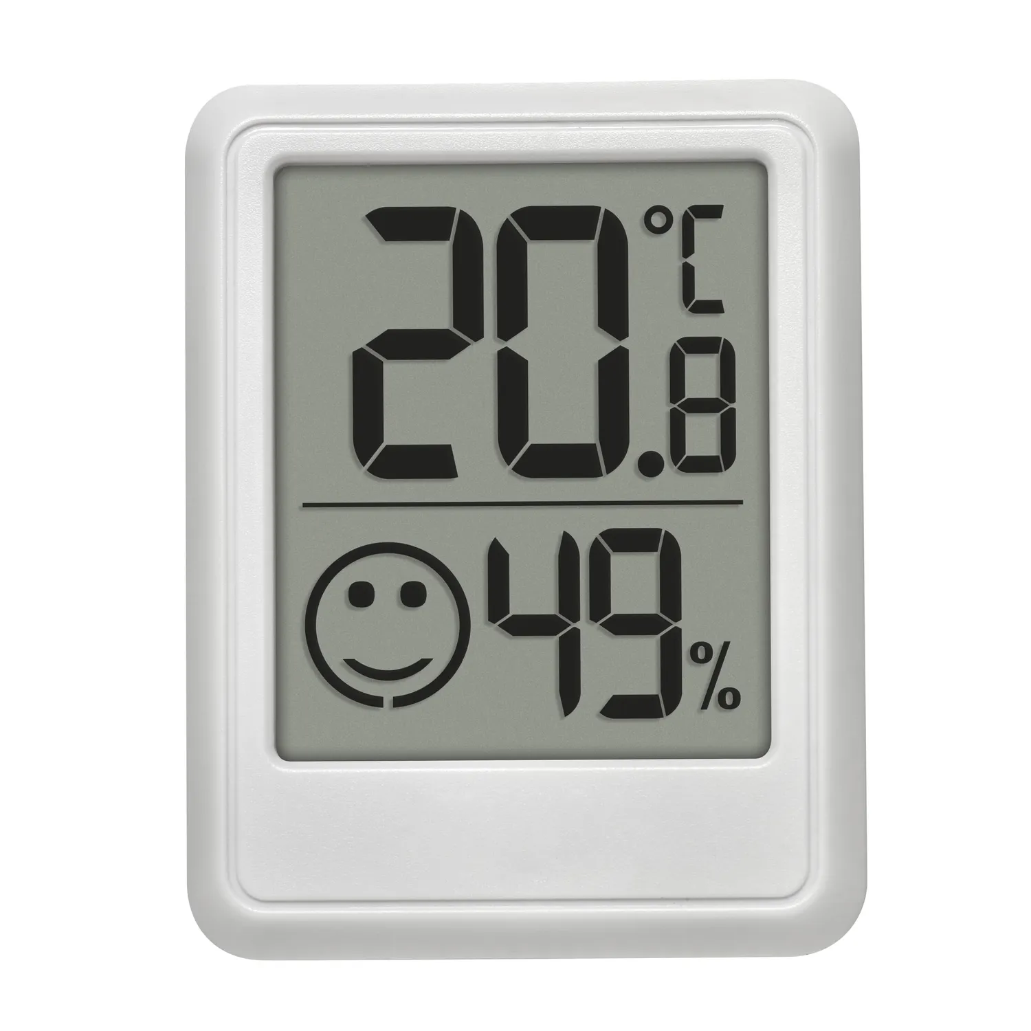TFA Dostmann 30.5060.02 Mini Thermo-Hygrometer weiß digital