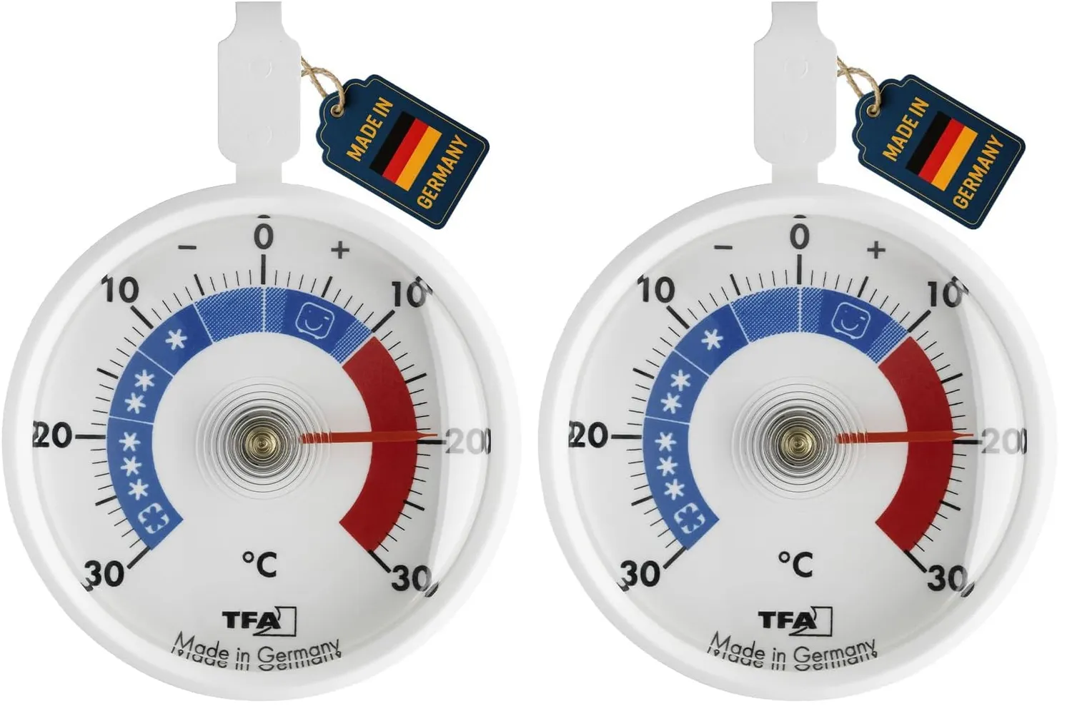 TFA Dostmann 14.4006 Kühlthermometer analog weiß 72 mm