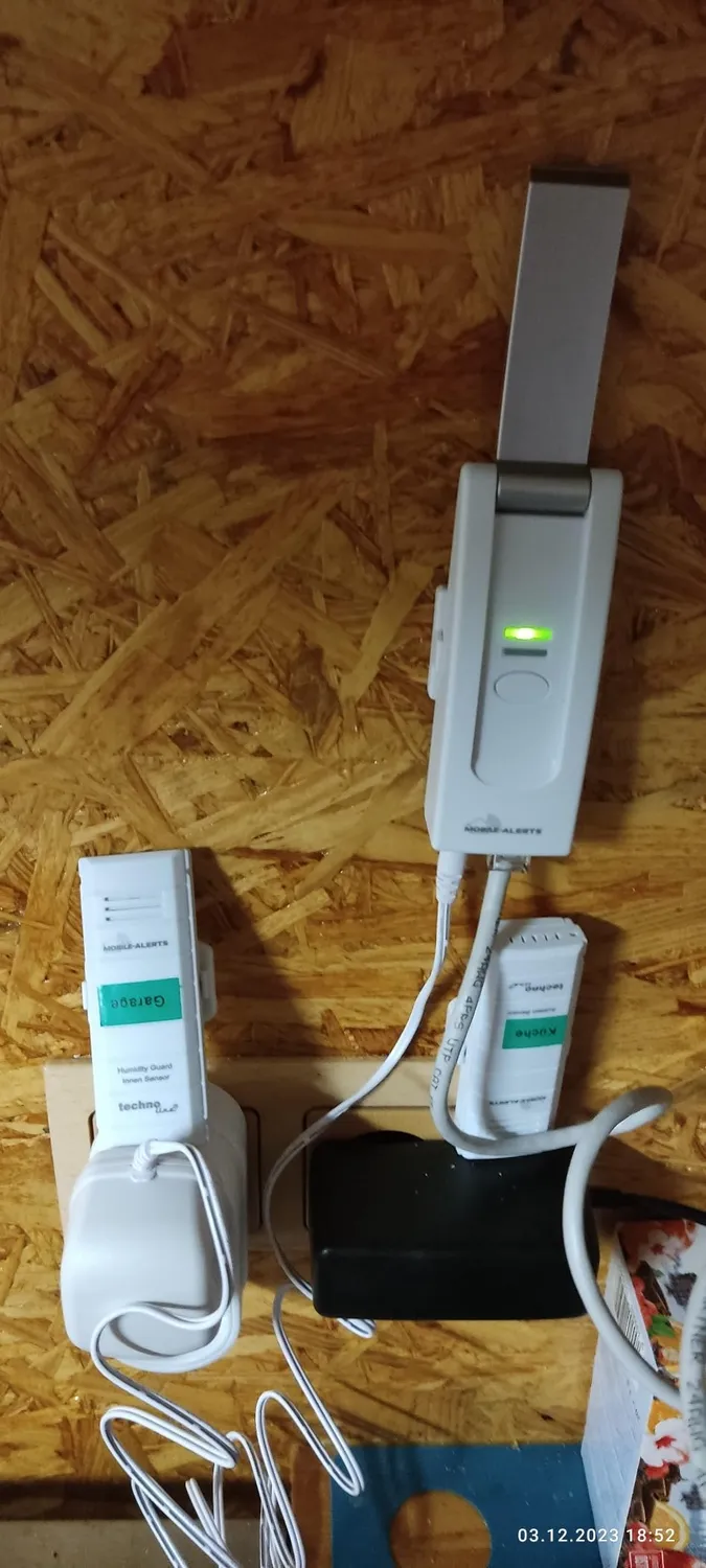 Technoline Mobile Alerts MA 10012 Thermo-Hygro-Set Gateway