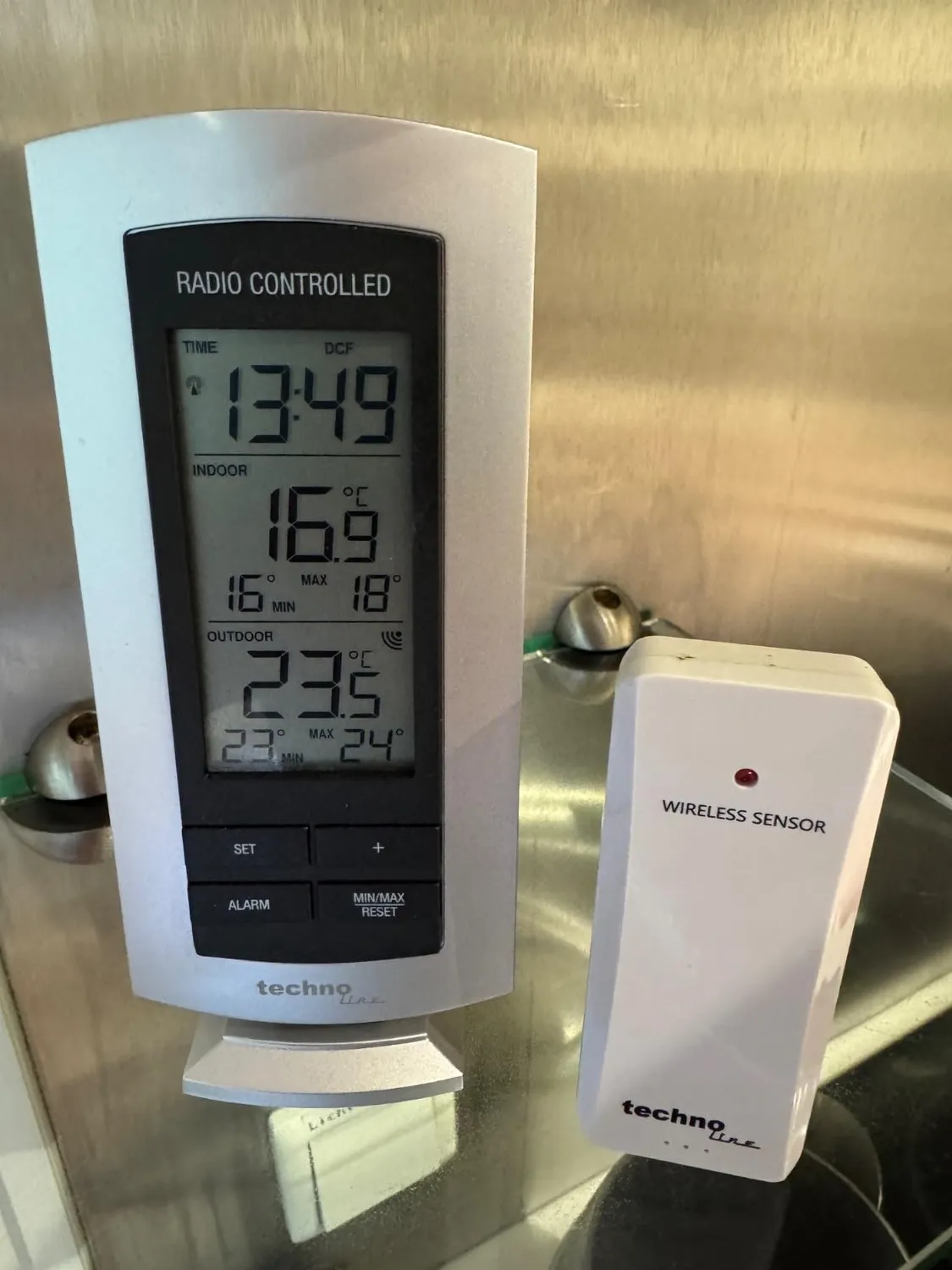 Technoline WS 9140 Funk-Wetterstation Außensensor Min Max