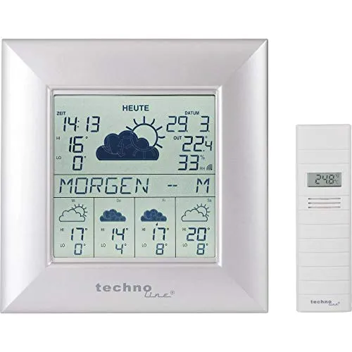 Technoline WD 9000 Wetterstation mit 5-Tage-Prognose