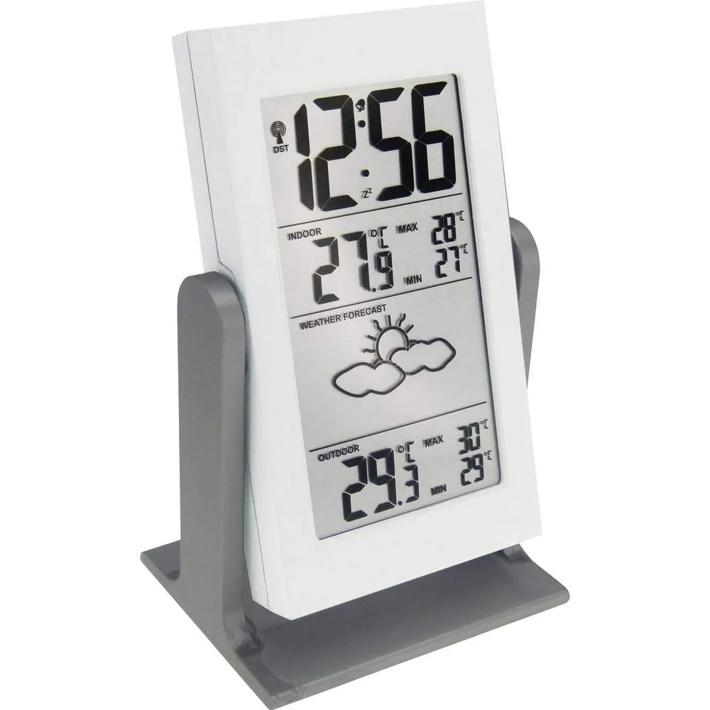 Technoline WS 9135 Wetterstation weiß-silber Funk
