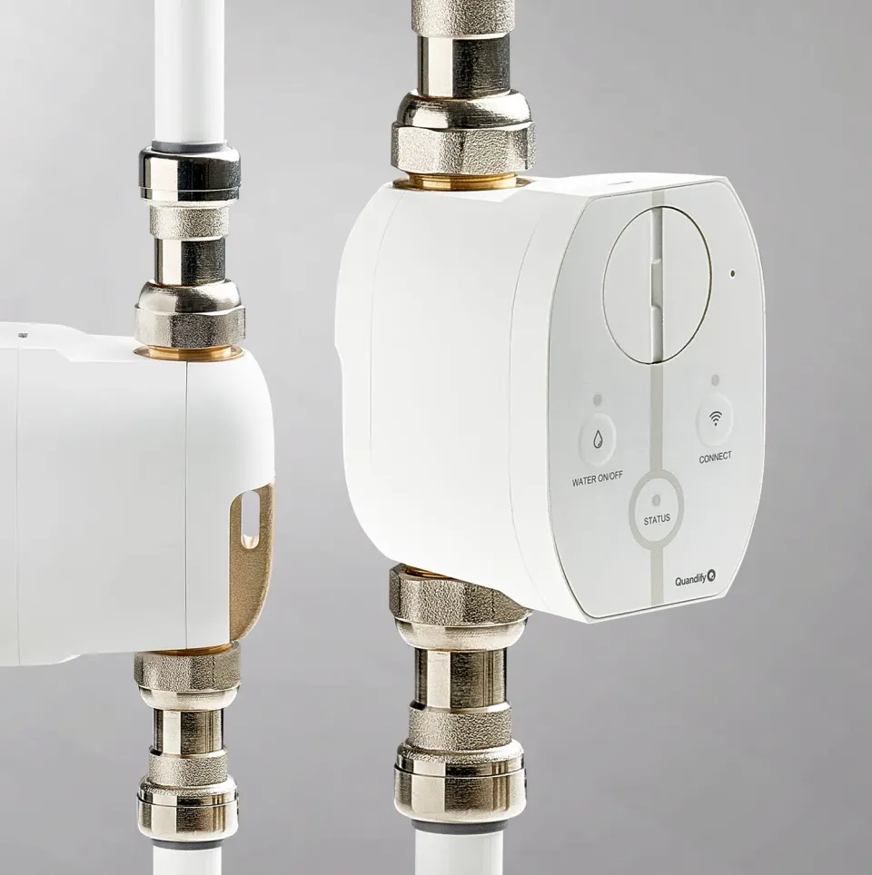 Quandify CubicSecure Wasserventil automatisch App-Steuerung