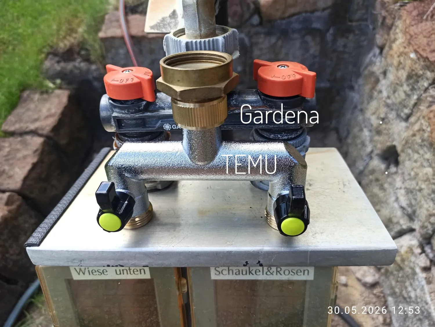 Technoline WZ1000 Bewässerungscomputer Timer 2 Zeiten