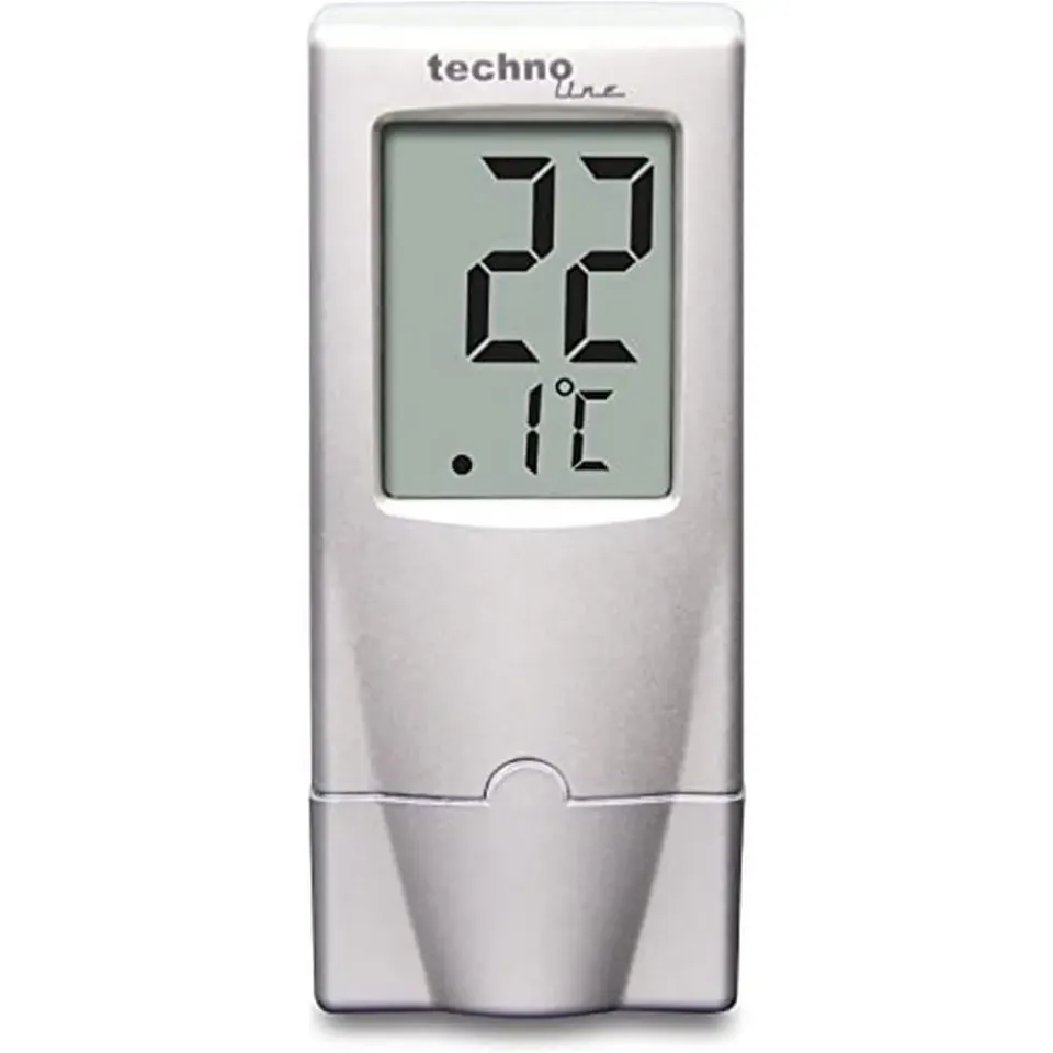 Technoline WS 7024 Temperaturstation Silber Saugnapf