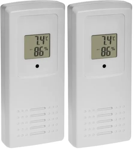 TFA Dostmann 30.3256.02 Thermo-Hygro-Sender Weiß