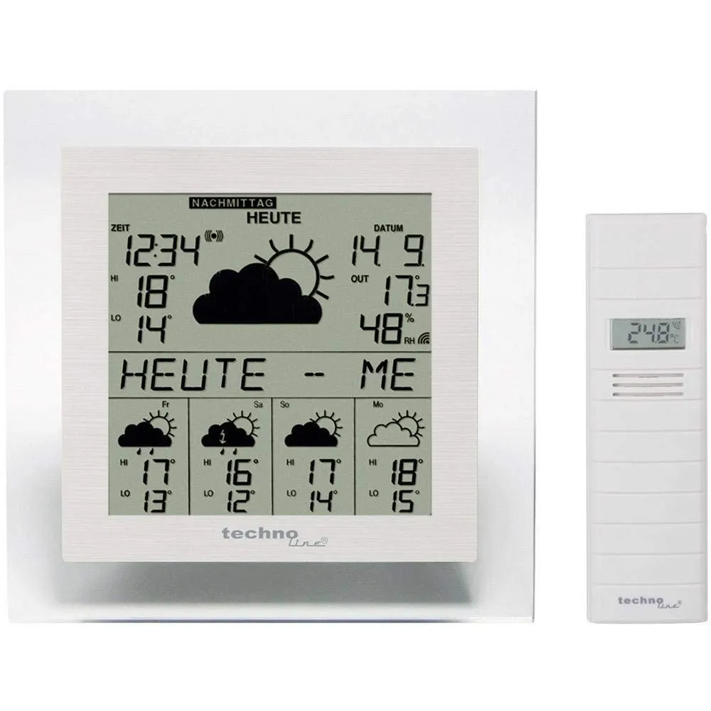 Technoline WD4017 Wetterstation WetterDirekt schwarz-weiß
