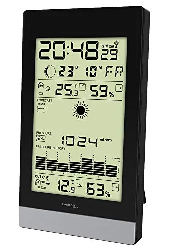 Technoline WS 9050 Wetterstation hochkant mit Frostalarm