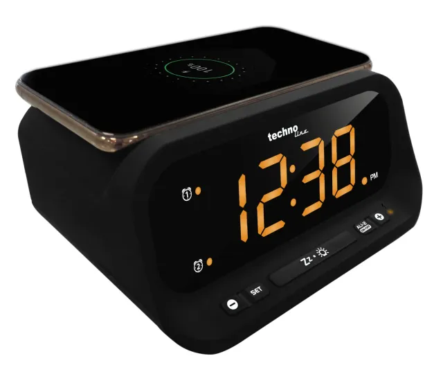 Technoline WT 477 Funkwecker Qi USB