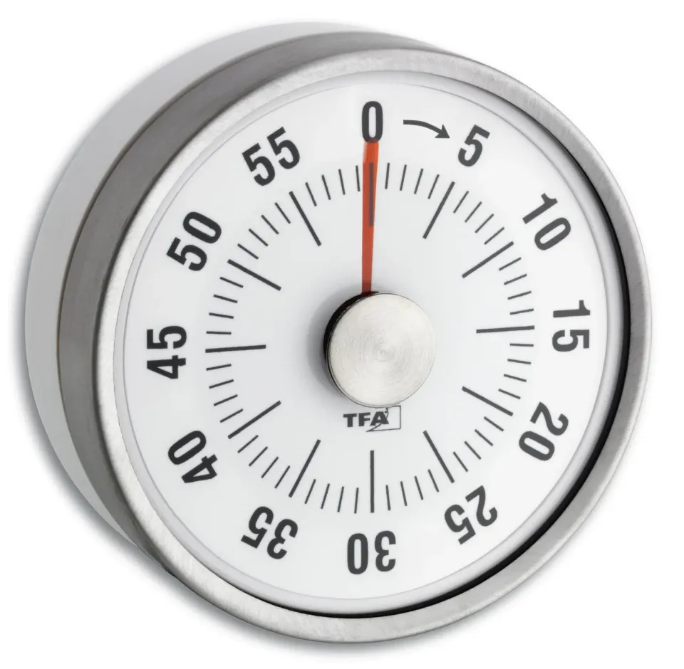 TFA Dostmann Puck 38.1028.02 Küchentimer weiß 60 Min