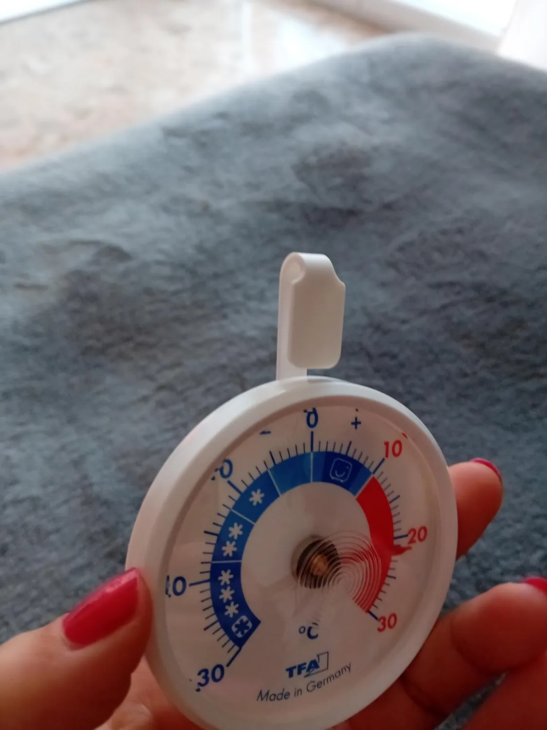 TFA Dostmann 14.4006 Kühlthermometer analog weiß 72 mm