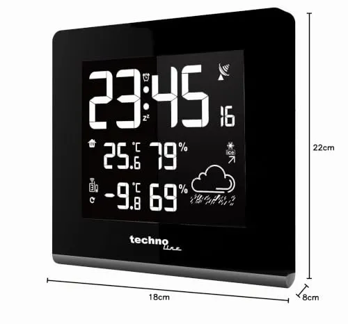 Technoline WS 9065 Wetterstation mit USB-Ladefunktion