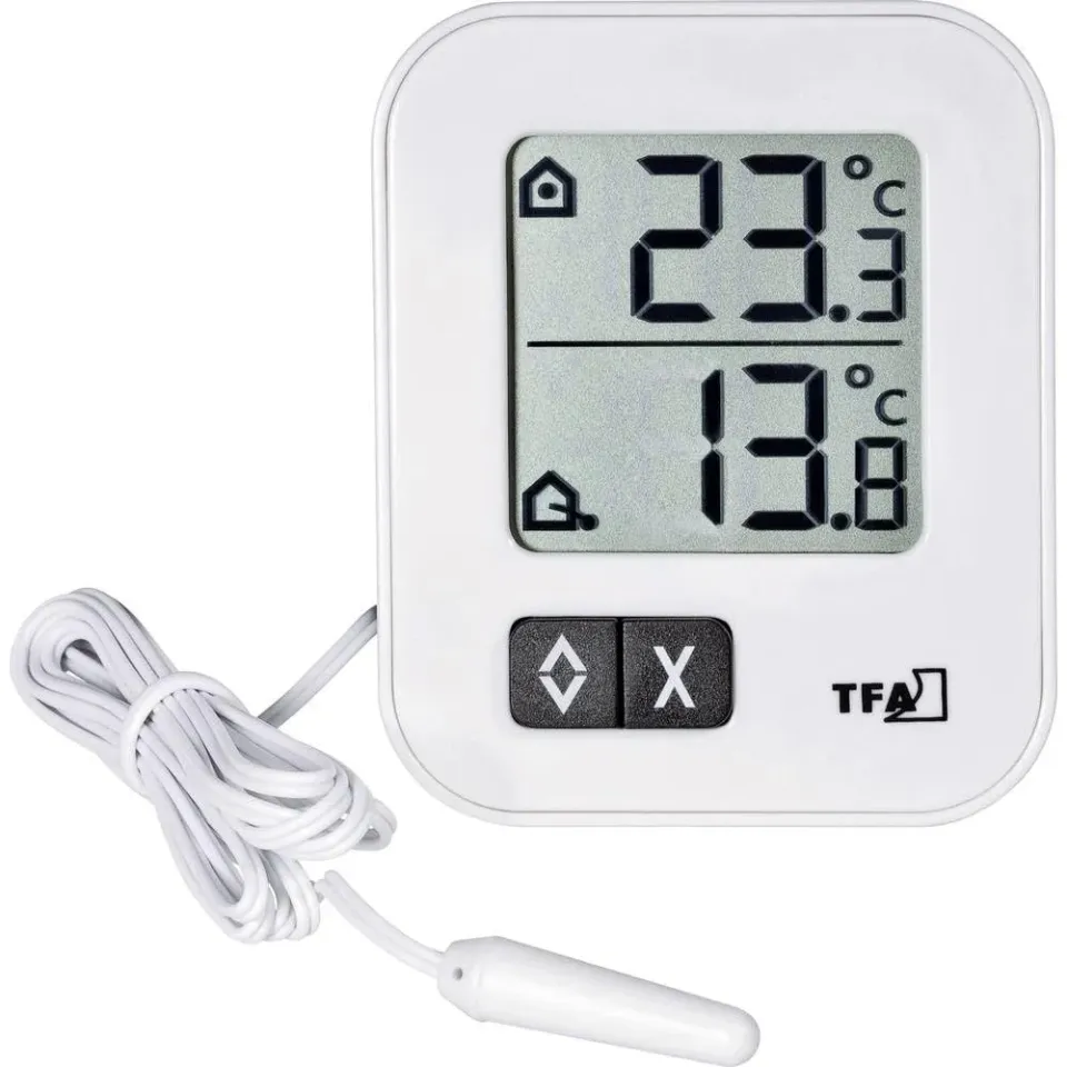 TFA Dostmann Moxx 30.1043 Thermometer weiß digital
