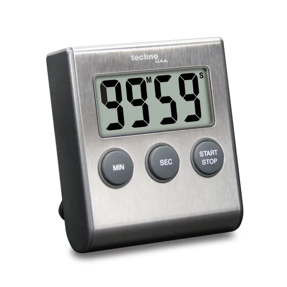 Technoline KT200 Kurzzeitwecker digital Edelstahl Magnet