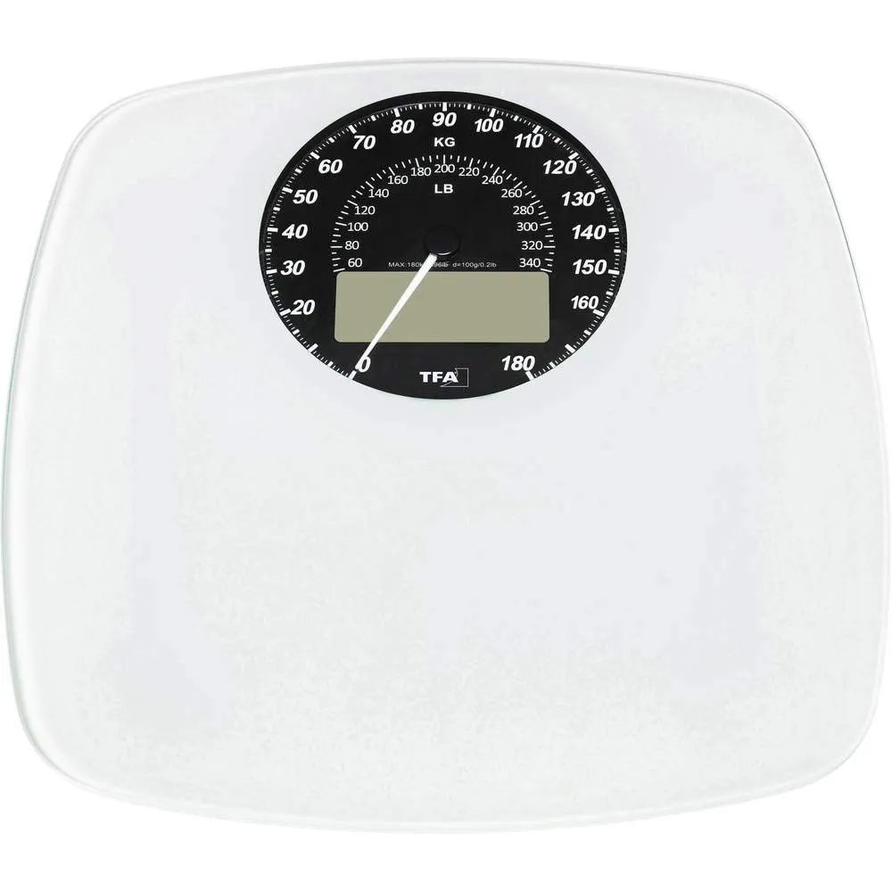 TFA Dostmann Swing 50.1003.02 Personenwaage weiß 180 kg