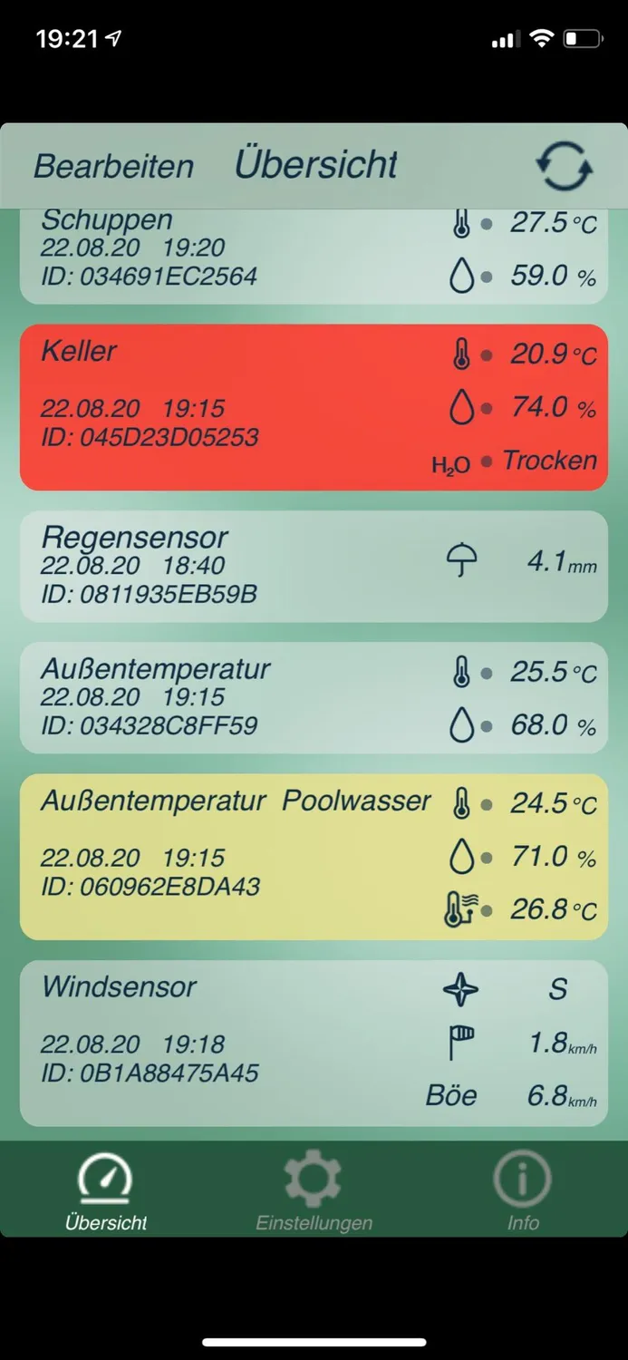 Technoline Mobile Alerts MA 10660 Windsensor weiß Solar