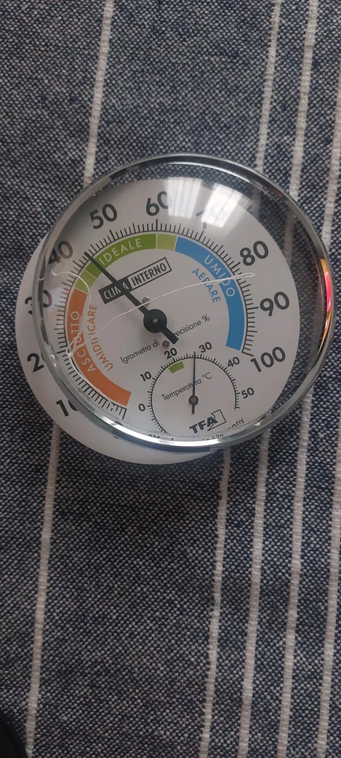 TFA Dostmann 45.2033 Thermo-Hygrometer analog schwarz