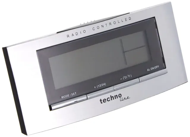 Technoline WT 182 Funkwecker mit Innentemperatur und Datum