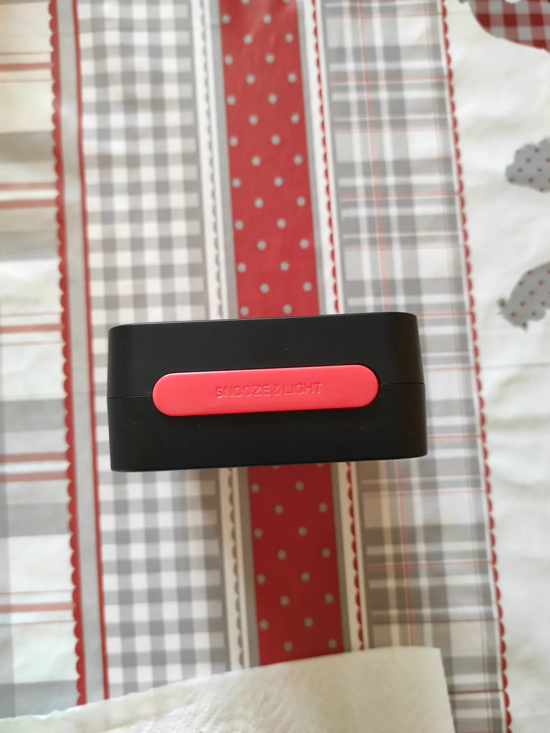 TFA Dostmann Combo 60.1511.01.05 Funkwecker Schwarz-Rot Display