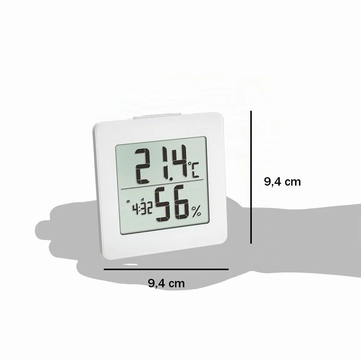 TFA Dostmann 30.5033.02 Thermo-Hygrometer Weiß digital