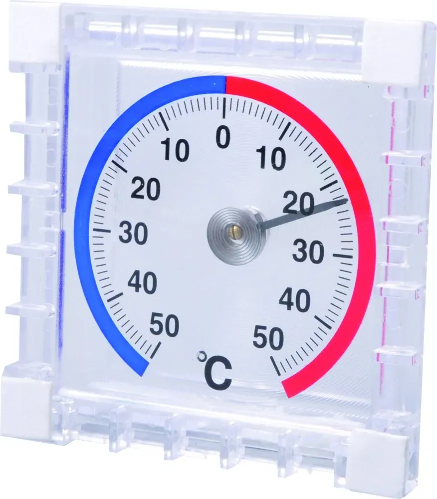 Technoline WA 1010 Fensterthermometer Weiß Analog -50°C