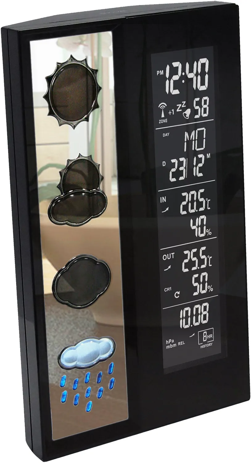 Technoline WS 6650 Wetterstation mit LED-Wettersymbolen