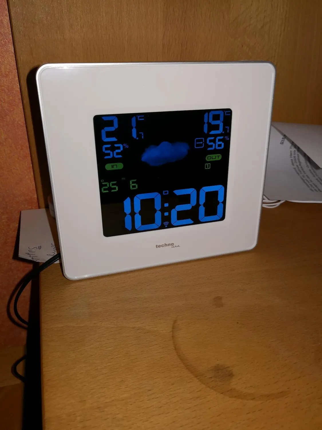 Technoline WS 6440 Premium Wetterstation weiß