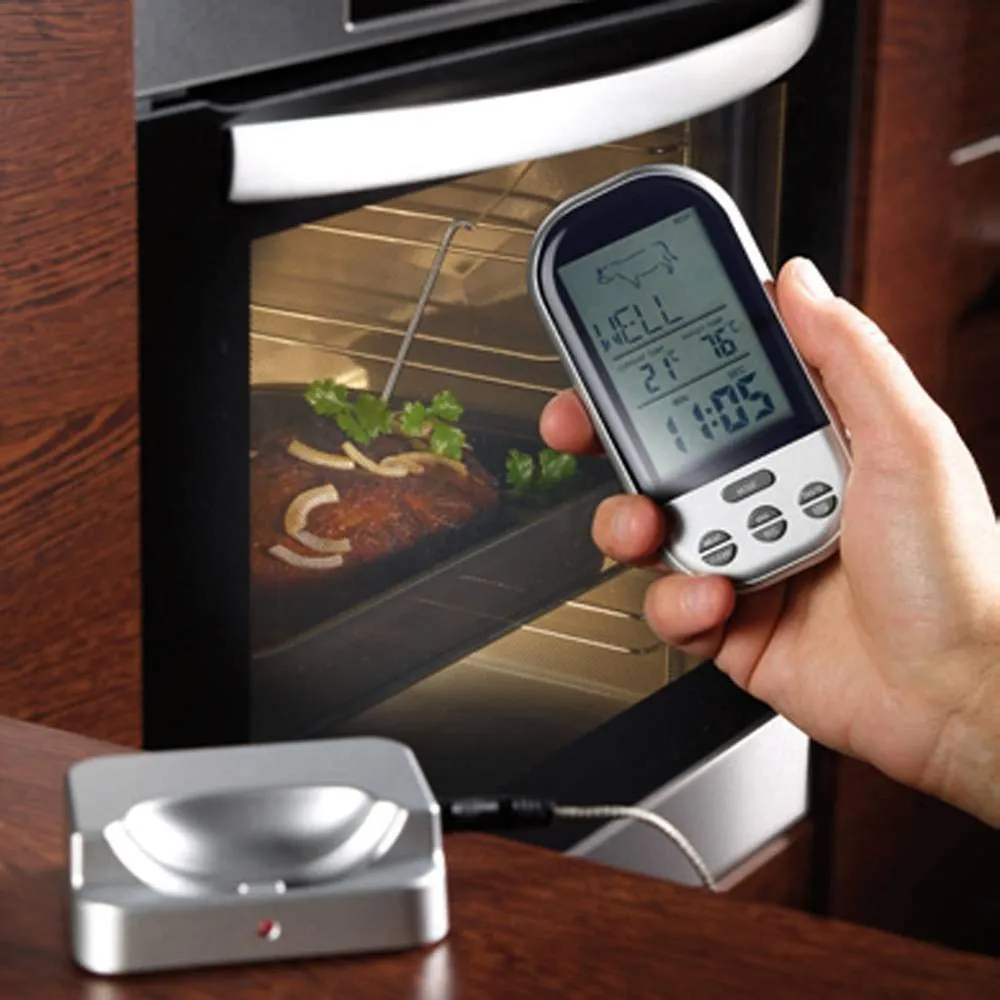 Technoline WS 1050 Funk-Bratenthermometer mit Temperaturalarm