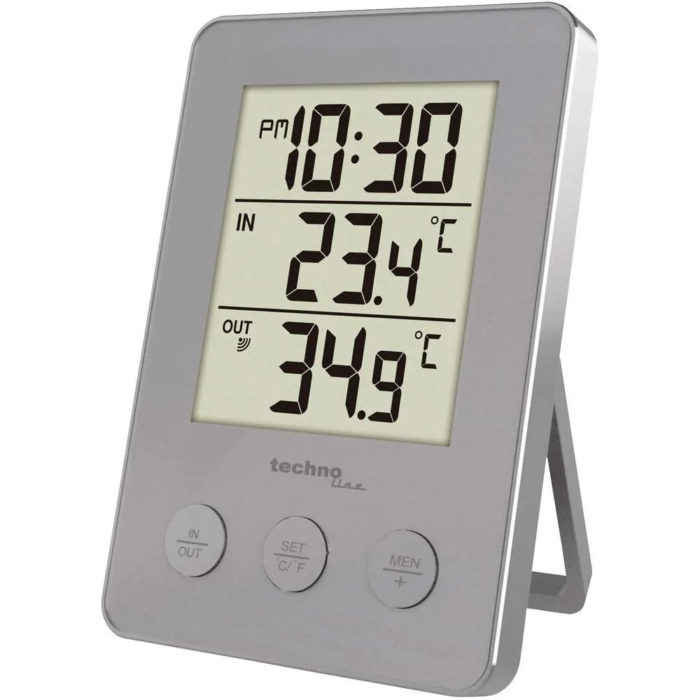 Technoline WS 9175 Bürothermometer mit Außensender TX205