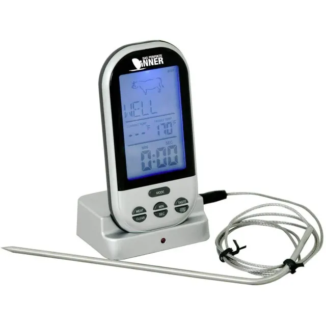 Technoline WS 1050 Funk-Bratenthermometer mit Temperaturalarm