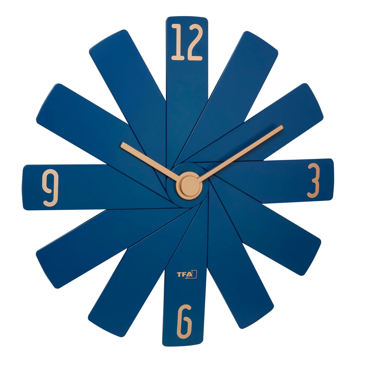 TFA Dostmann Clock in the Box Wanduhr rot 40 cm