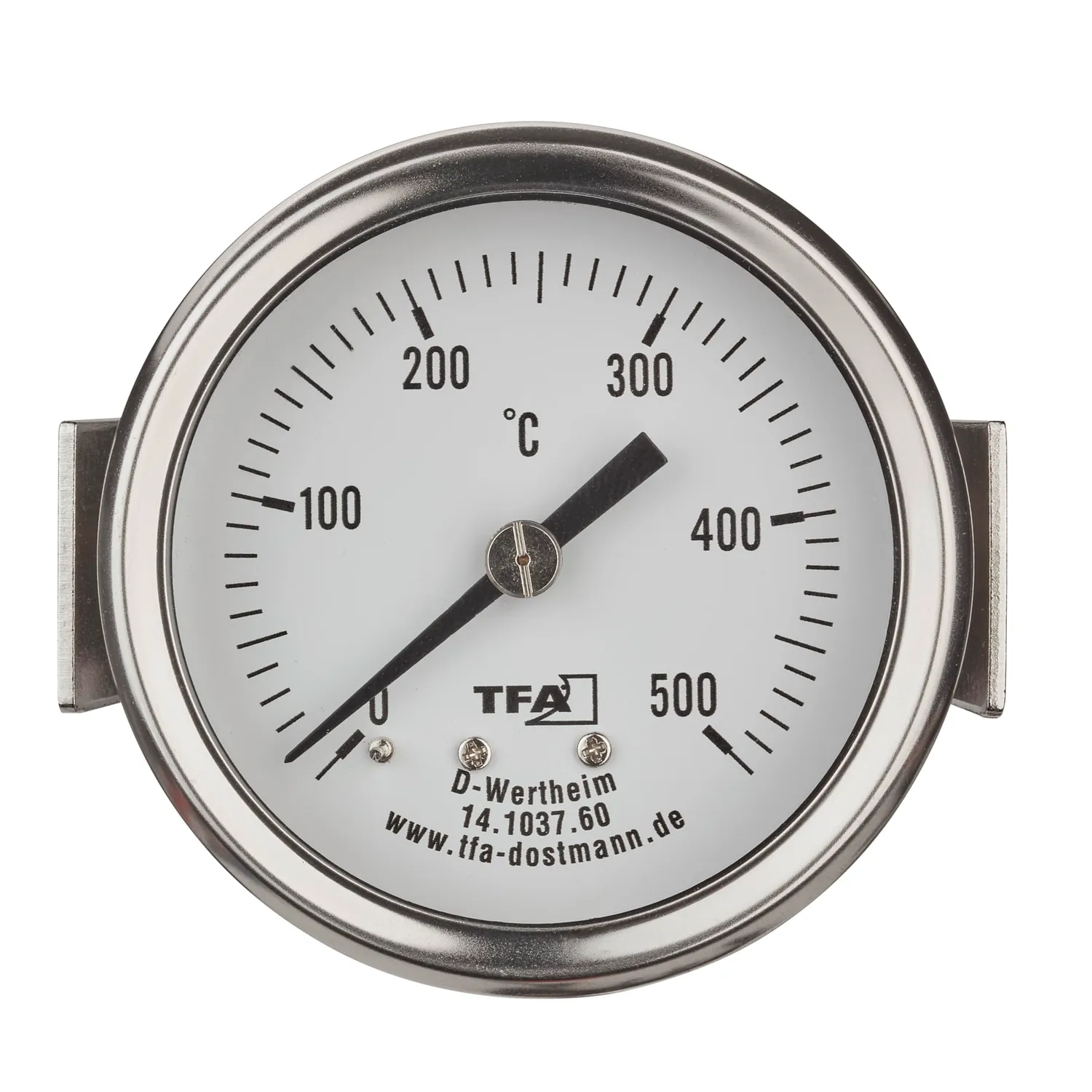 TFA Dostmann 14.1037 Backofenthermometer Edelstahl 500°C U-Clip