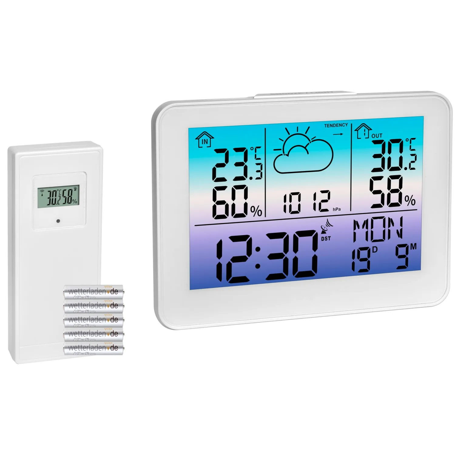 TFA Dostmann Meteo Sky 35.1175 Funk-Wetterstation weiß