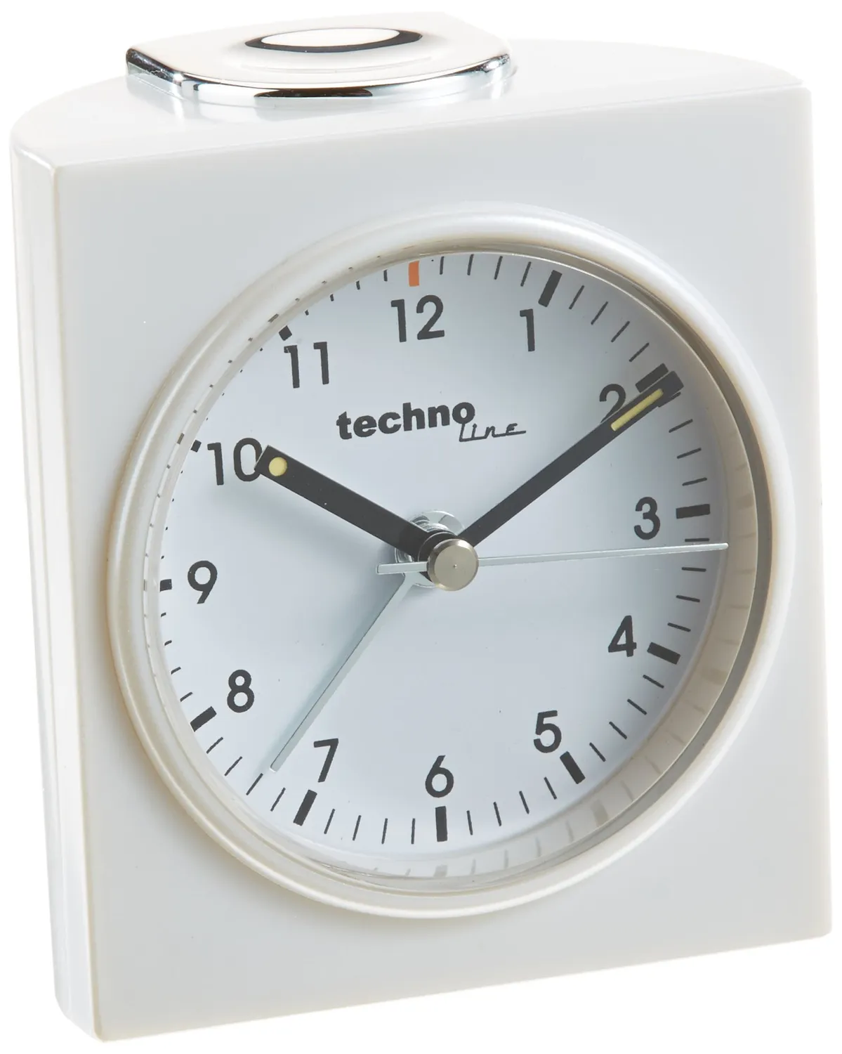 Technoline Modell Q Quarzwecker analog schwarz beleuchtet