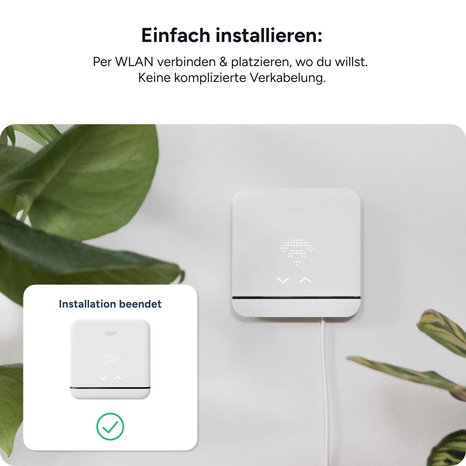 tado° V3+ Klimaanlagensteuerung mit Standfuß WLAN