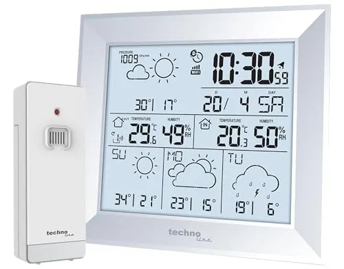 Technoline WD 2000 Wetterstation WLAN mit App und Sensor