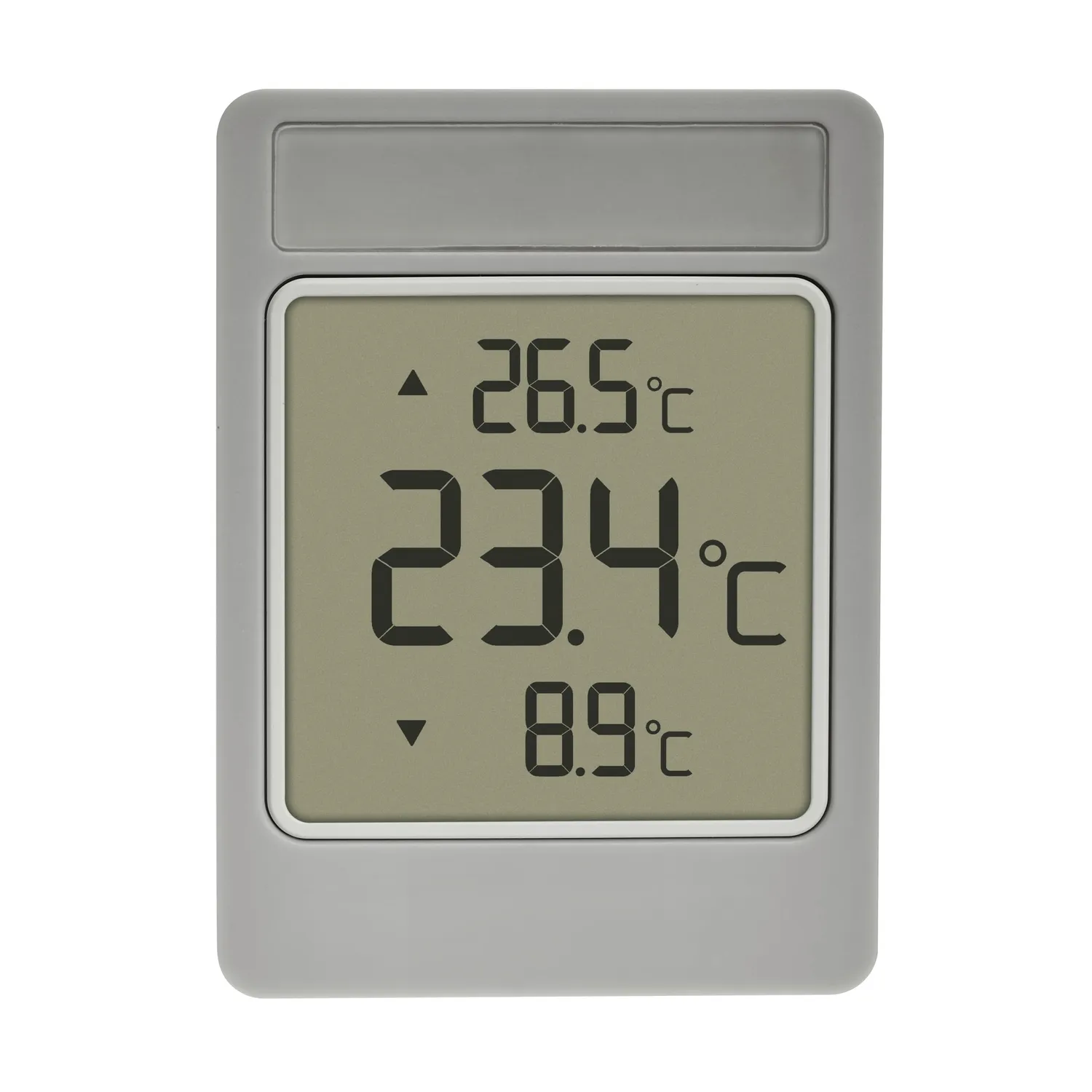 TFA Dostmann Windoo 30.1067.15 Fensterthermometer Grau wetterfest