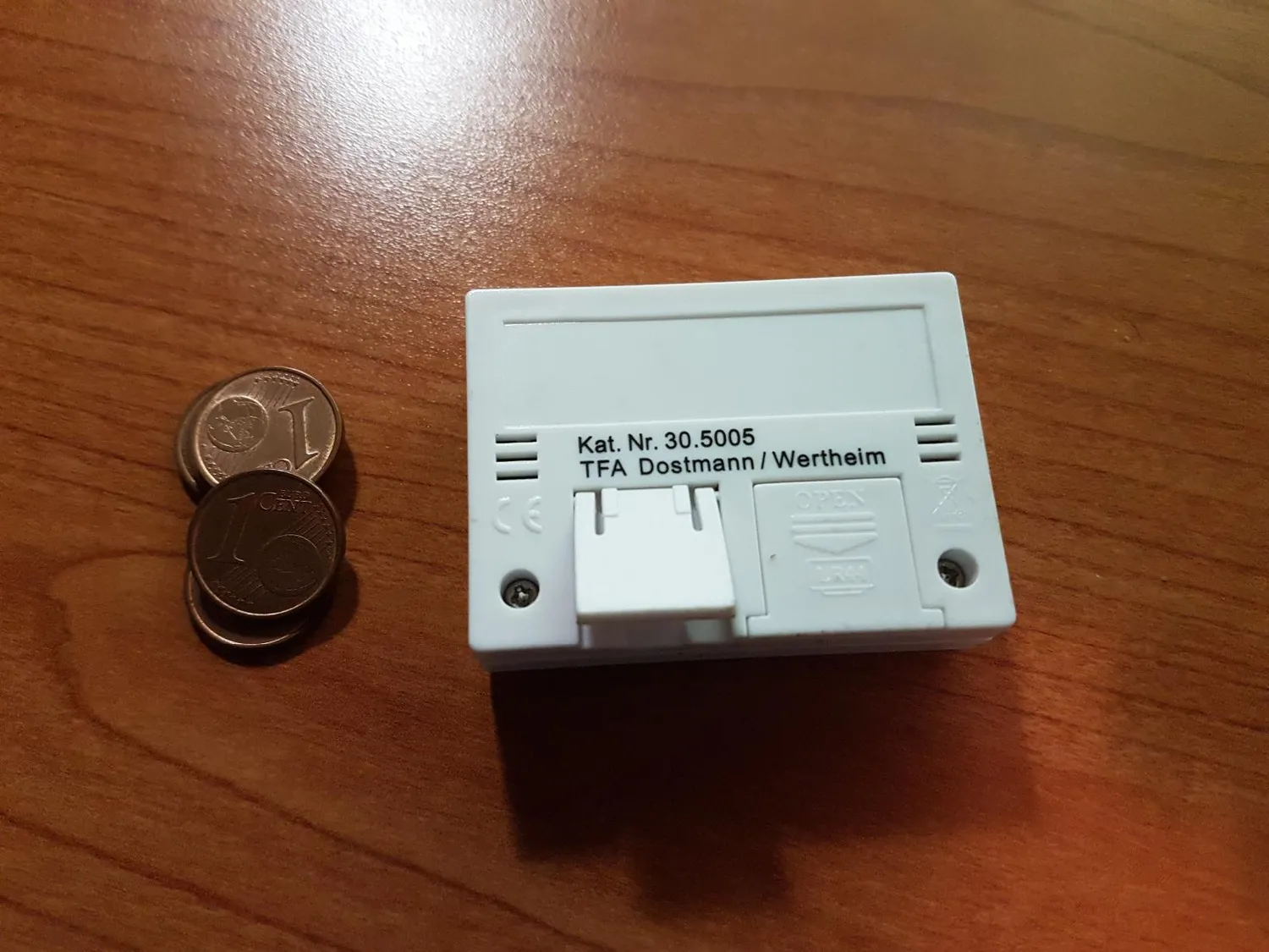 TFA Dostmann 30.5005.02 Thermo-Hygrometer Mini Weiß