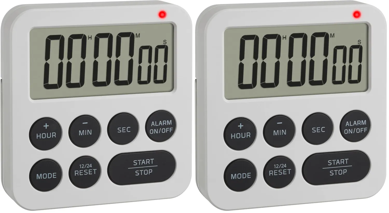 TFA Dostmann 38.2051.02 Küchentimer Weiß Single 99h